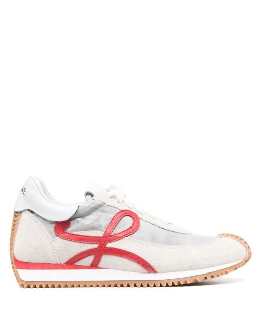 Loewe Flow Runner Sneakers in Red (Pink) | Lyst