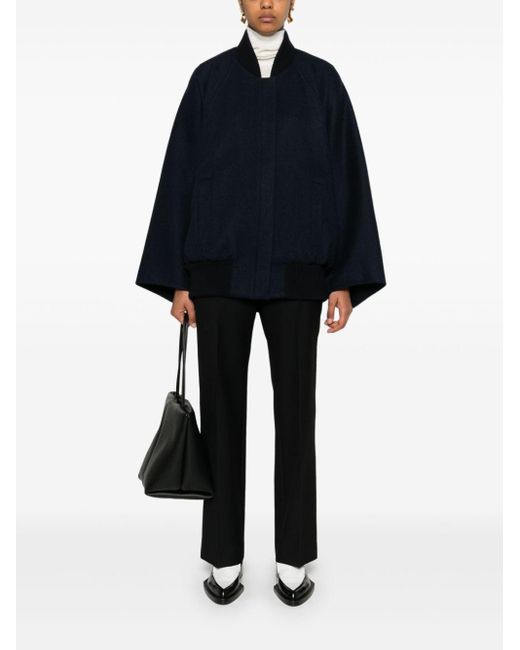 Bomber Zenone di Max Mara in Blue