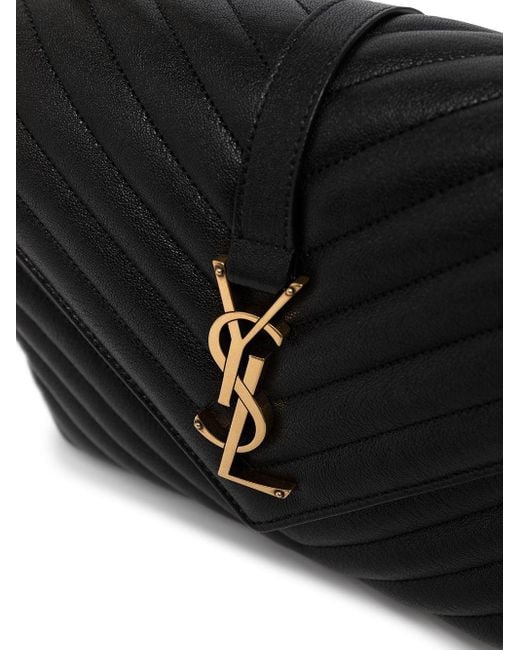 Borsa College Medium di Saint Laurent in Black