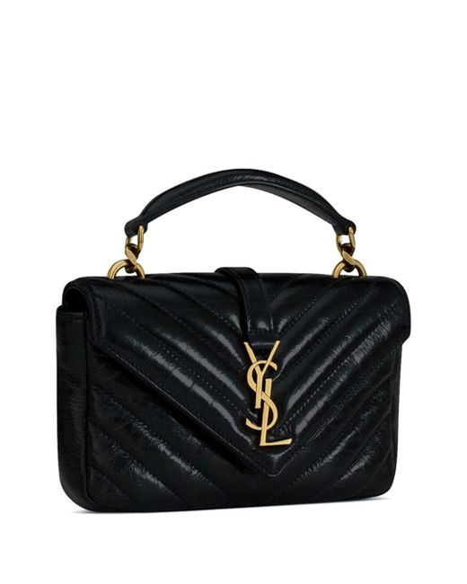 Mini Borsa College di Saint Laurent in Black