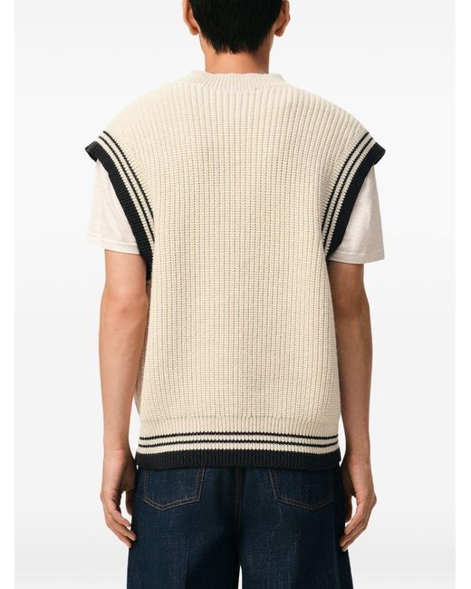 AMI Natural Ami De Coeur Vest for men
