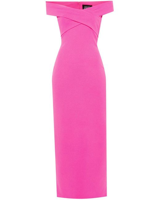 Solace London Pink The Ines Maxi Dress