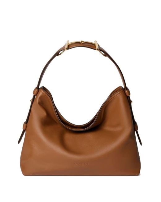 Gucci Brown Beatrix Medium Leather Shoulder Bag
