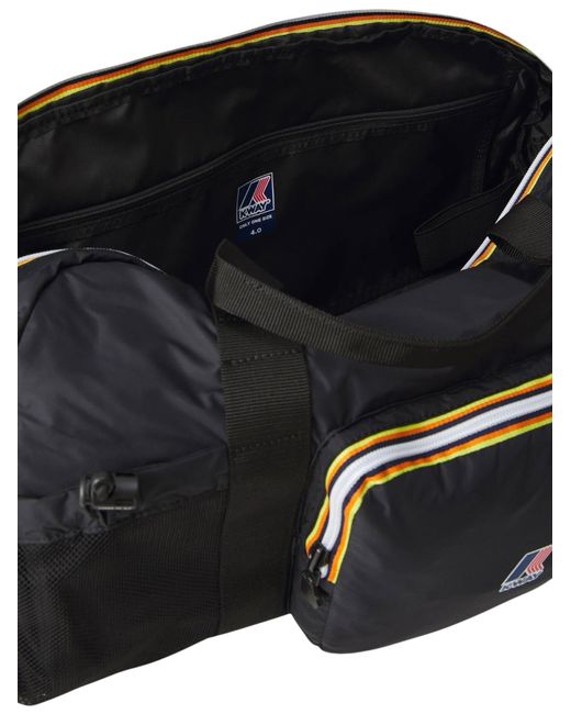 K-Way Black Le Vrai 4.0 Marcel Duffel Bag for men