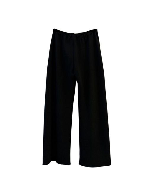 The Row Black Gala Wige Leg Trousers