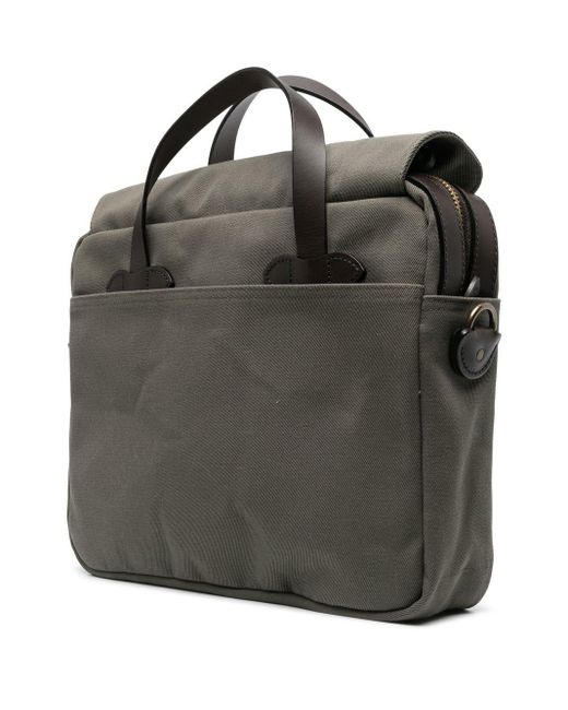 Filson Black Shoulder-strap Laptop Bag for men