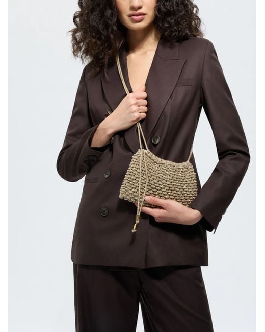 HIBOURAMA Metallic Penelope Bag
