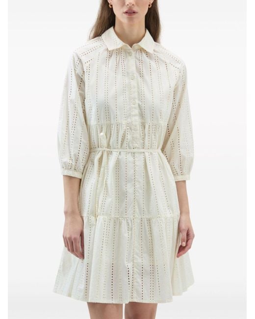 Woolrich Natural Cotton Shirt Dress