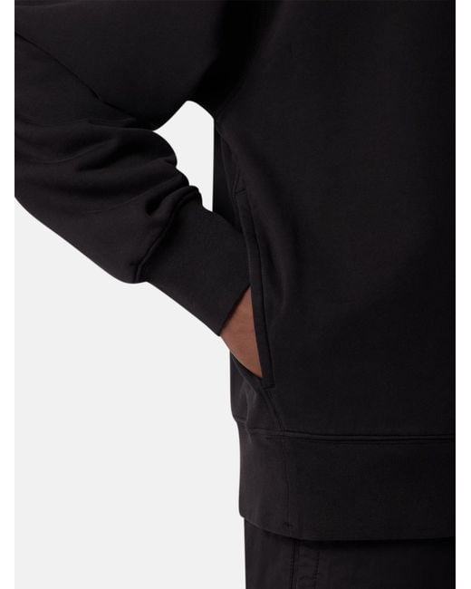 Stone Island Black Cotton Cardigan for men