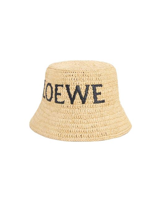 Cappello Bucket di Loewe in Natural