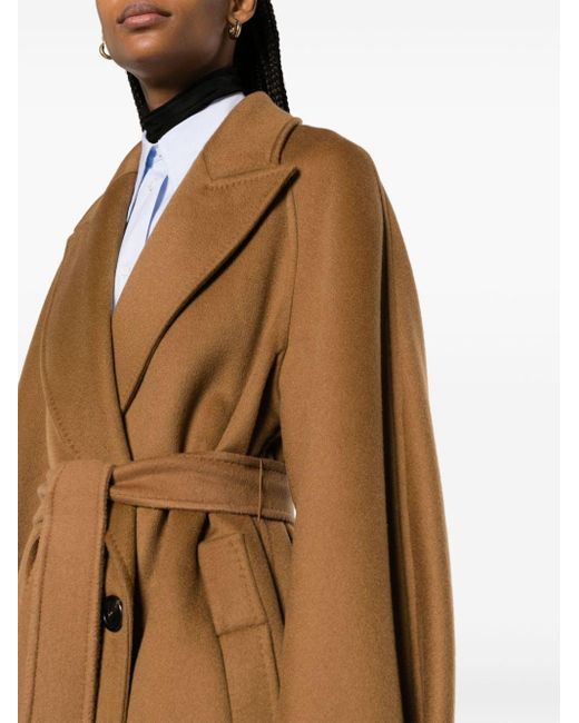 Max Mara Brown Adda Cashmere Coat