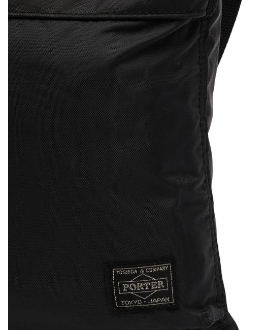 Porter-Yoshida and Co Black Force 2Way Nylon Crossbody Bag for men