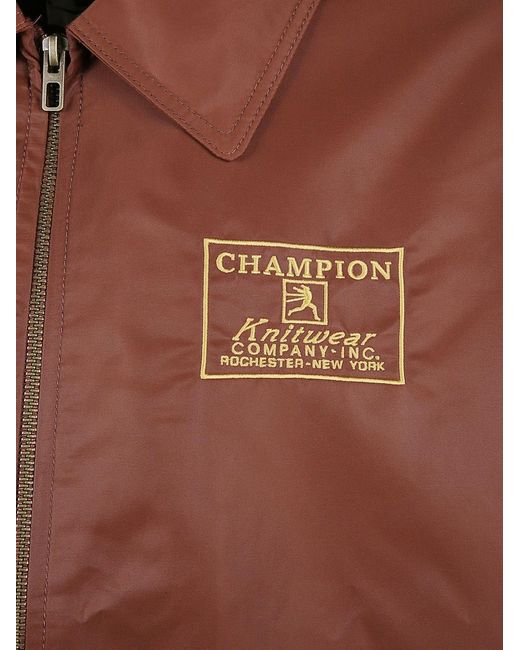 Champion Brown Logo Jacket for men