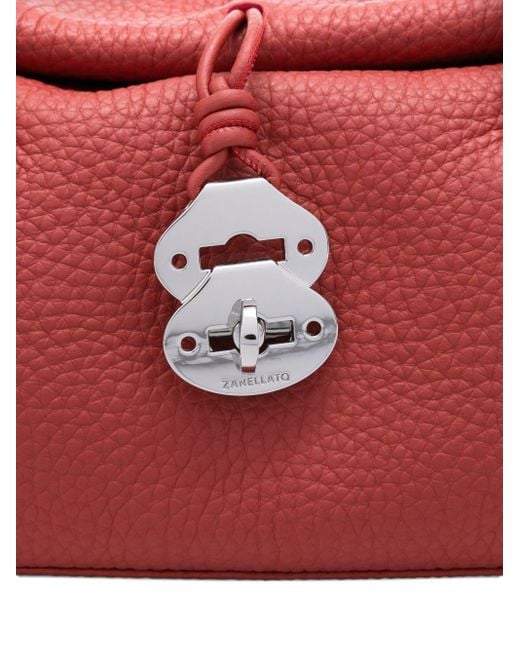 ショルダーバッグ・ポシェット Zanellato Dotta Centauro Small Grained Leather Handbag Dotta Centaur S women's leather bag 0687501120000s