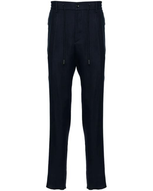 Tagliatore Blue Icoman Trousers for men
