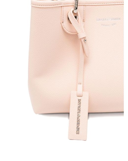 Emporio Armani Pink Shopping Bag
