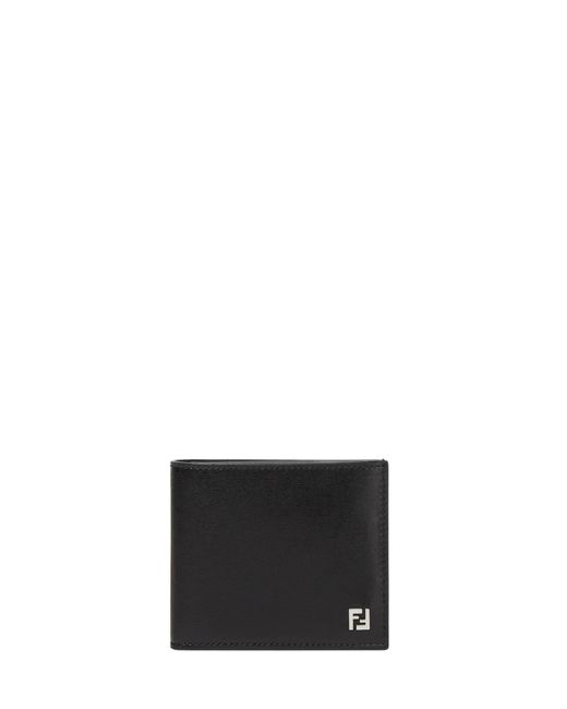 Fendi White Ff Squared Wallet for men