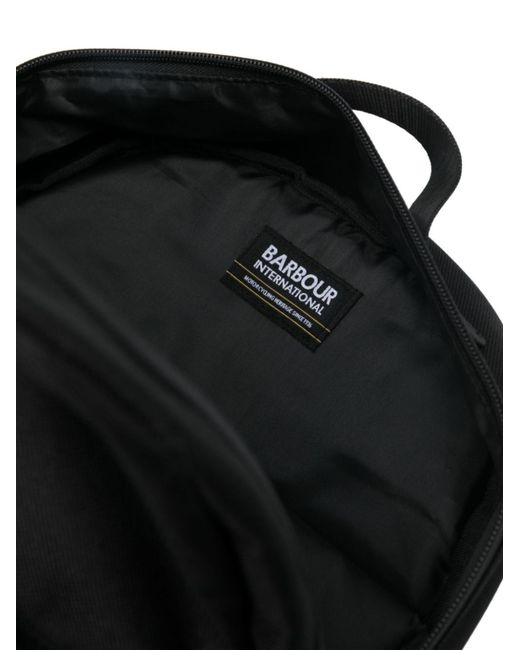 Barbour Black Knockhill Essential Backpack for men