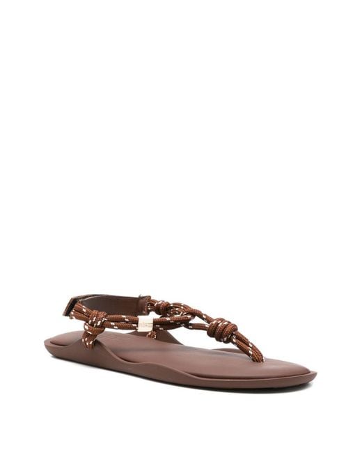 FLOWZE Brown Flò Sandals
