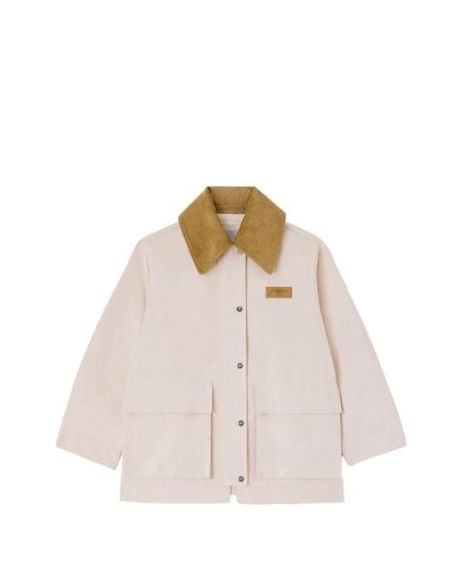 Ganni Natural Short Jacket