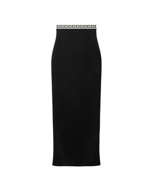 Gonna Lunga di Versace in Black