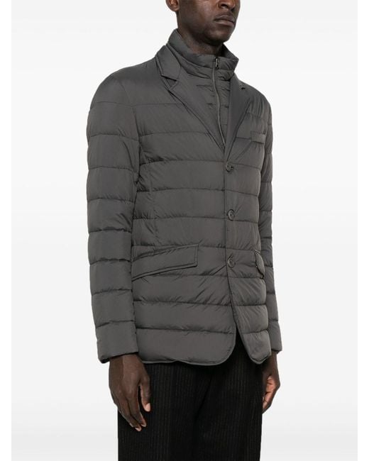 Herno Gray La Giacca Down Jacket for men
