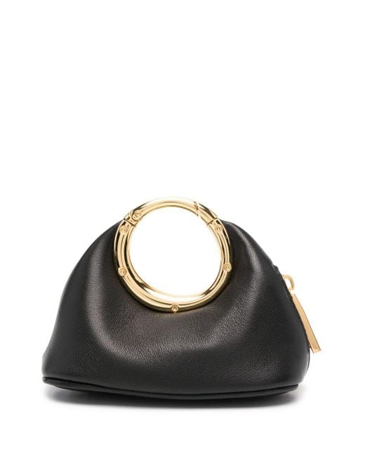 Jacquemus Black Le Porte Calino Leather Mini Bag