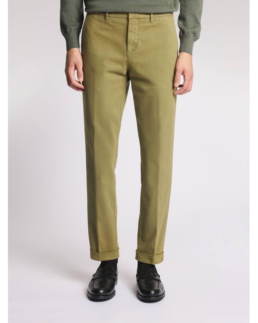Fay Blue Capri Model Pants for men