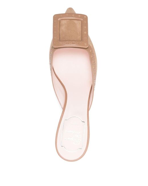 Mule Viv di Roger Vivier in Natural