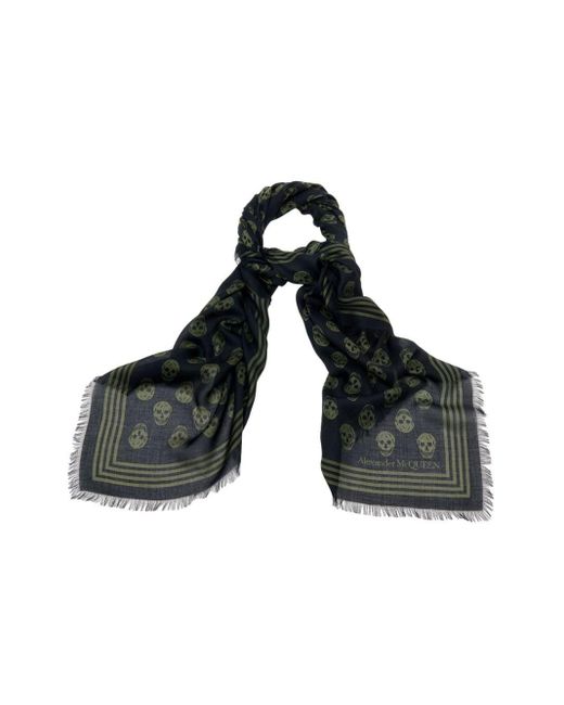 Sciarpe di Alexander McQueen in Black da Uomo