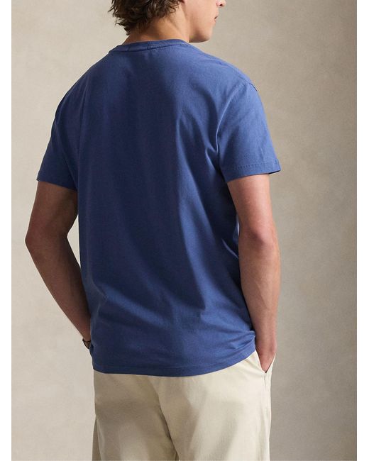 Ralph Lauren Blue Classic Cotton Polo For for men