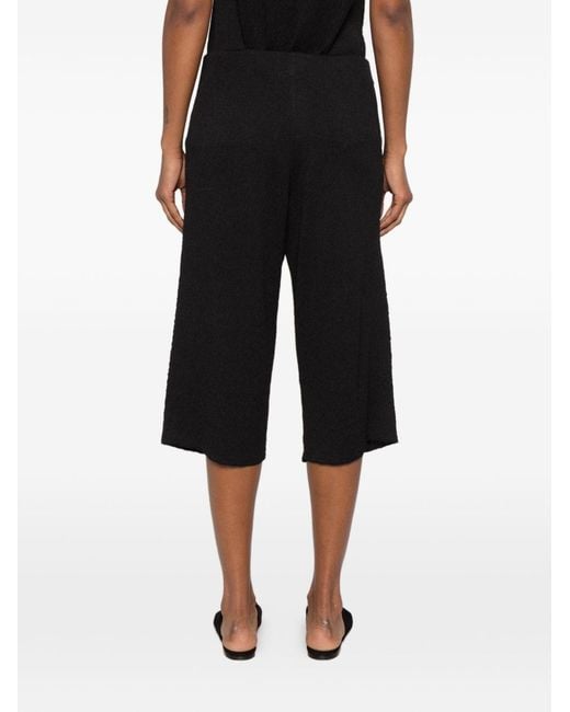 The Row Black Omero Silk Trousers