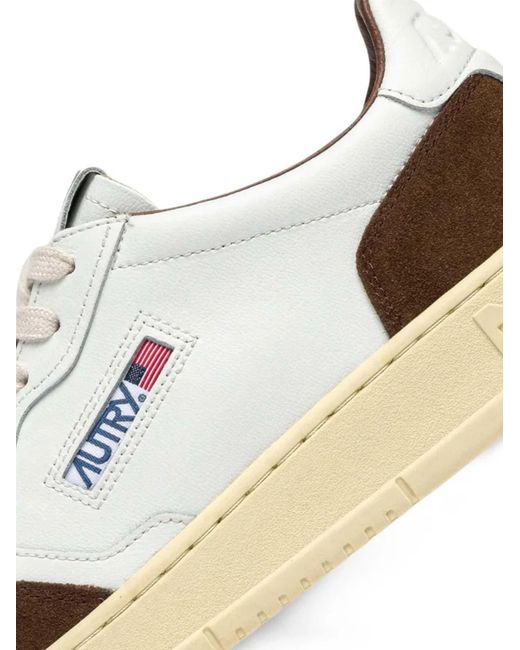 Autry White Medalist Low Sneaker