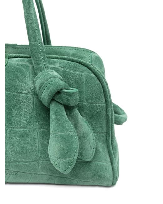 Jacquemus Green Le Petit Turismo Handbag