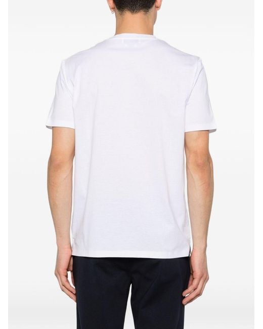 Heskimo White Cotton T-Shirt for men