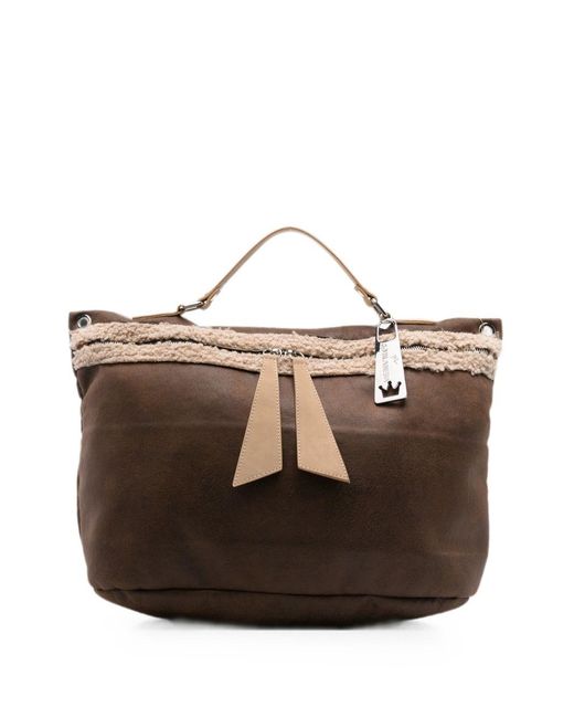 La Milanesa Brown Ruth Shoulder Bag
