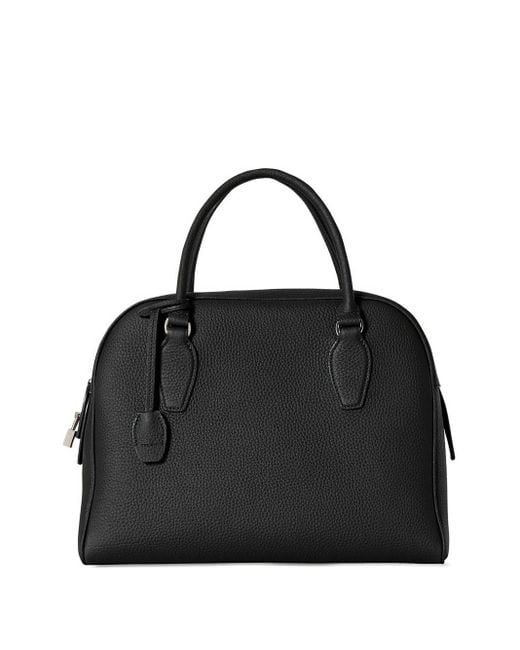 The Row Black India 12 Leather Handbag