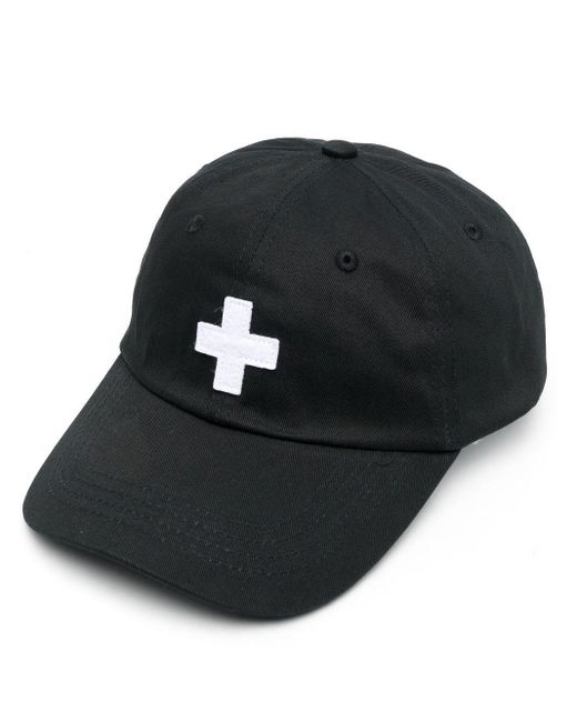 PLACES+FACES Logo-patch Detail Baseball Cap in Black for Men | Lyst
