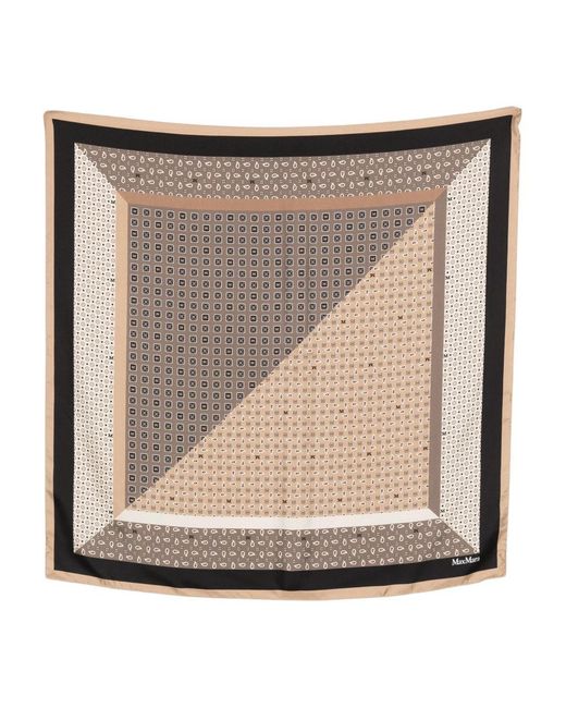 Max Mara Natural Silk Foulard