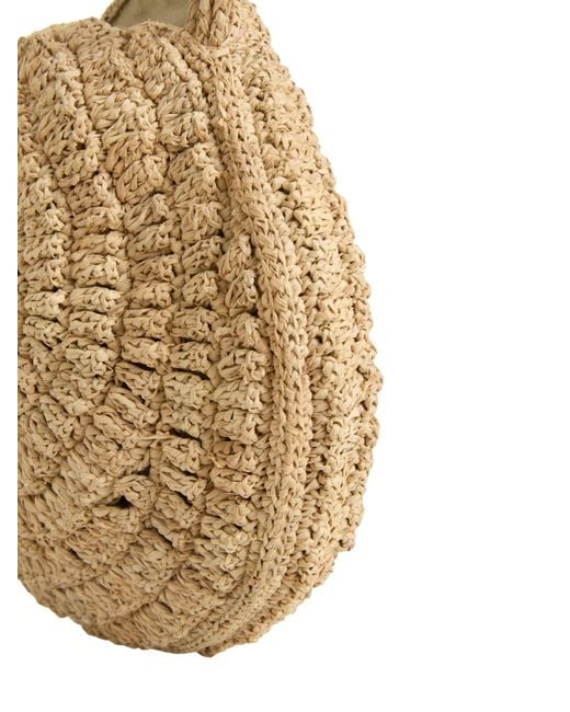 IBELIV Metallic Isula Raffia Bag