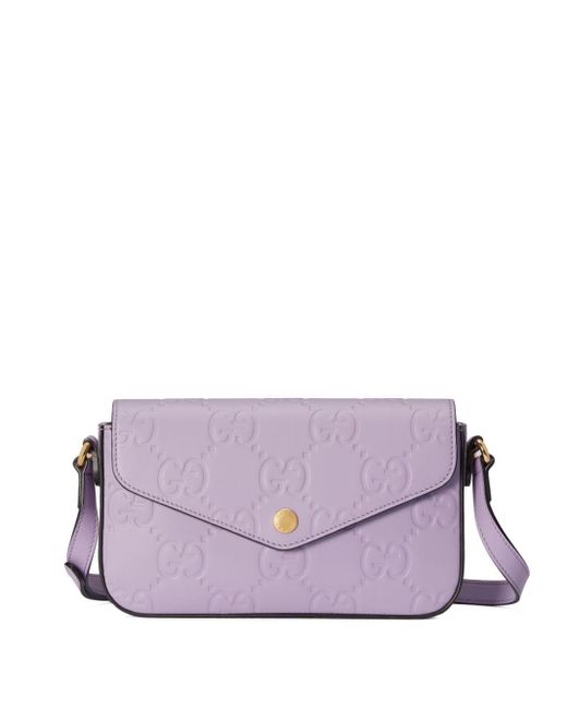 Gucci Purple Mini GG Cross Body Bag