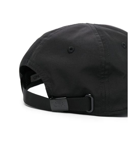 Cappello Chrome-R Logo di C P Company in Black da Uomo