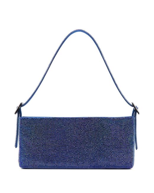 Benedetta Bruzziches Blue Your Best Friend La Grande Crystal-embellished Handbag