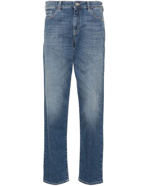 Emporio Armani Blue Denim Cotton Jeans