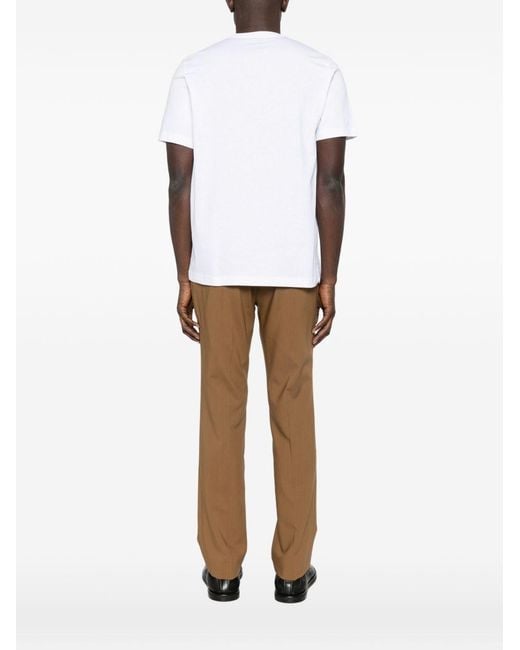 Paul Smith White Carabiner Organic Cotton T-Shirt for men