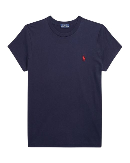 Polo Ralph Lauren Blue Cotton T-Shirt