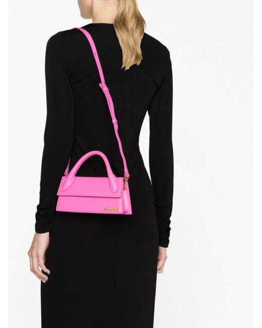 Jacquemus Pink Le Chiquito Long Shoulder Bag