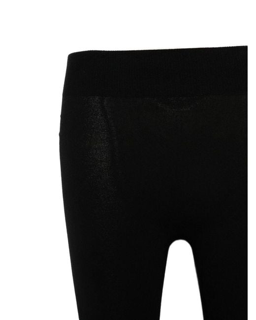 The Row Black Mimi Tights