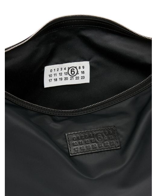 MM6 by Maison Margiela Black Numeric Crossbody Bag
