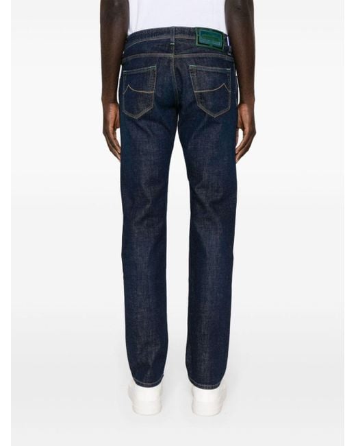 Jacob Cohen Blue Nick Slim Fit Denim Jeans for men